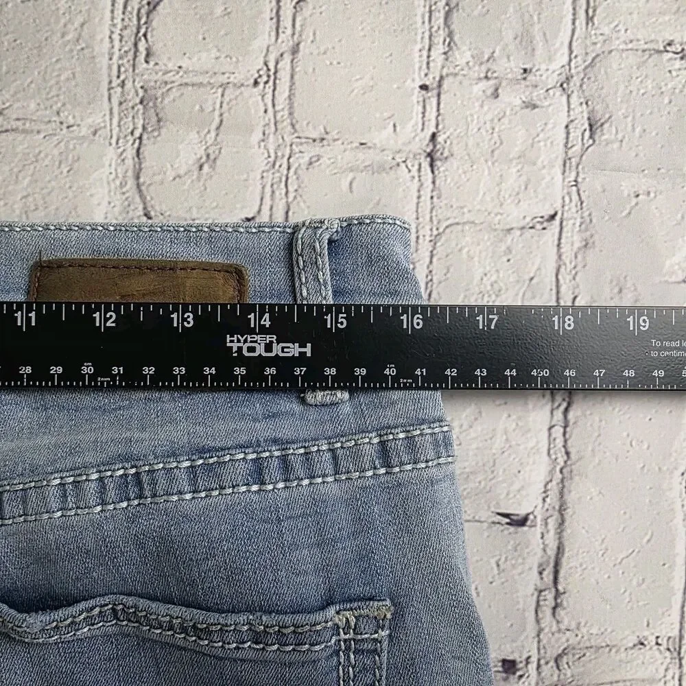 BKE Alec Men's 30S Blue Straight Leg Stretch Casual Denim Jeans
